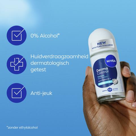 NIVEA Derma Control Defend Deodorant Roller 50 ML