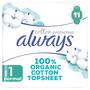 Always Cotton Protection Maandverband Normal Met Vleugels 11 Stuks