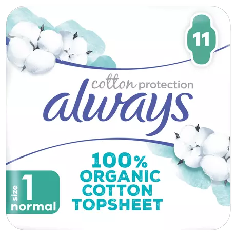 Always Maandverband Cotton Protection Normal 11 stuks