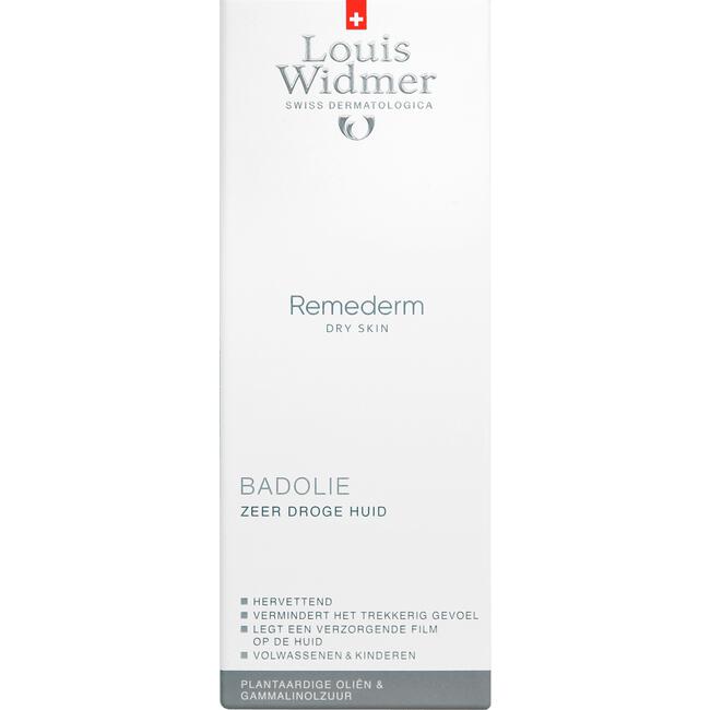 Louis Widmer Remederm Badolie Licht Geparfumeerd