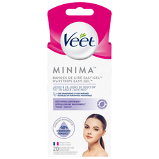Veet Minima Ontharingsstrips Gezicht Hypoallergeen 20 stuks