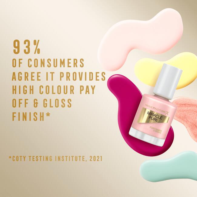 Max Factor Miracle Pure Vegan Nagellak 202 Natural Pearl