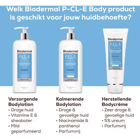 Biodermal P-CL-E Droge Huid Bodylotion 400 ML
