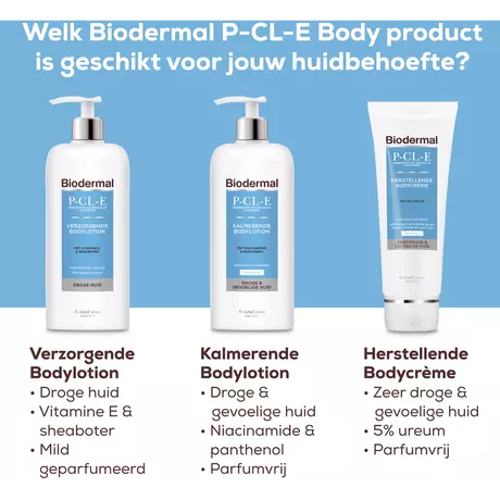 Biodermal P-CL-E Hydraterende Bodylotion 400 ML