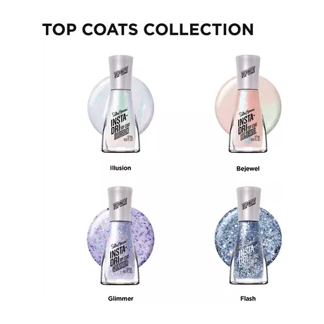 Sally Hansen Insta-Dri Top Coat Multicolor 129 Illusion
