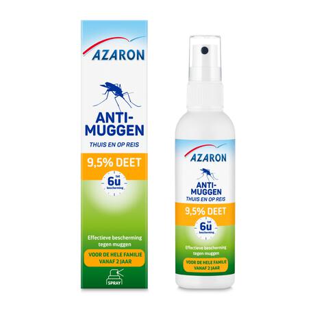 Azaron Anti-Muggen 9,5% DEET Spray 100 ML