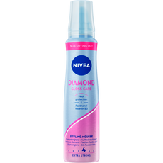 NIVEA Diamond Gloss Care Styling Mousse Extra Sterk 150 ML