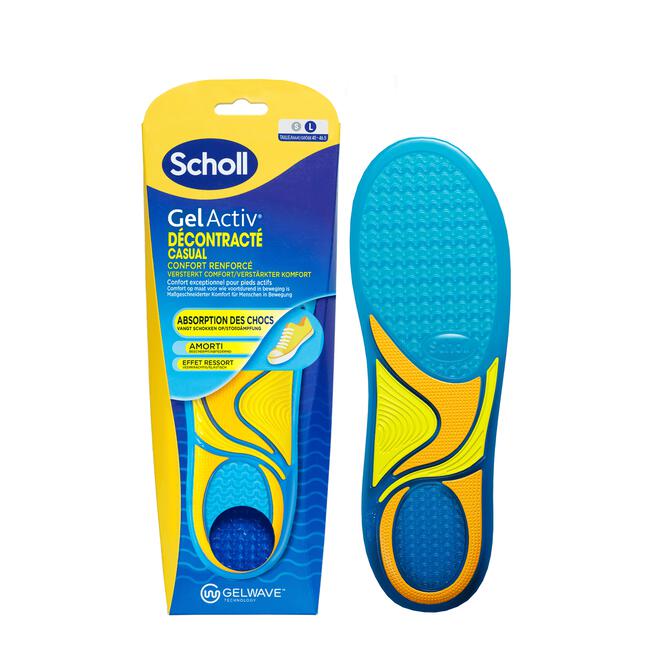 Scholl GelActiv Insoles Casual L