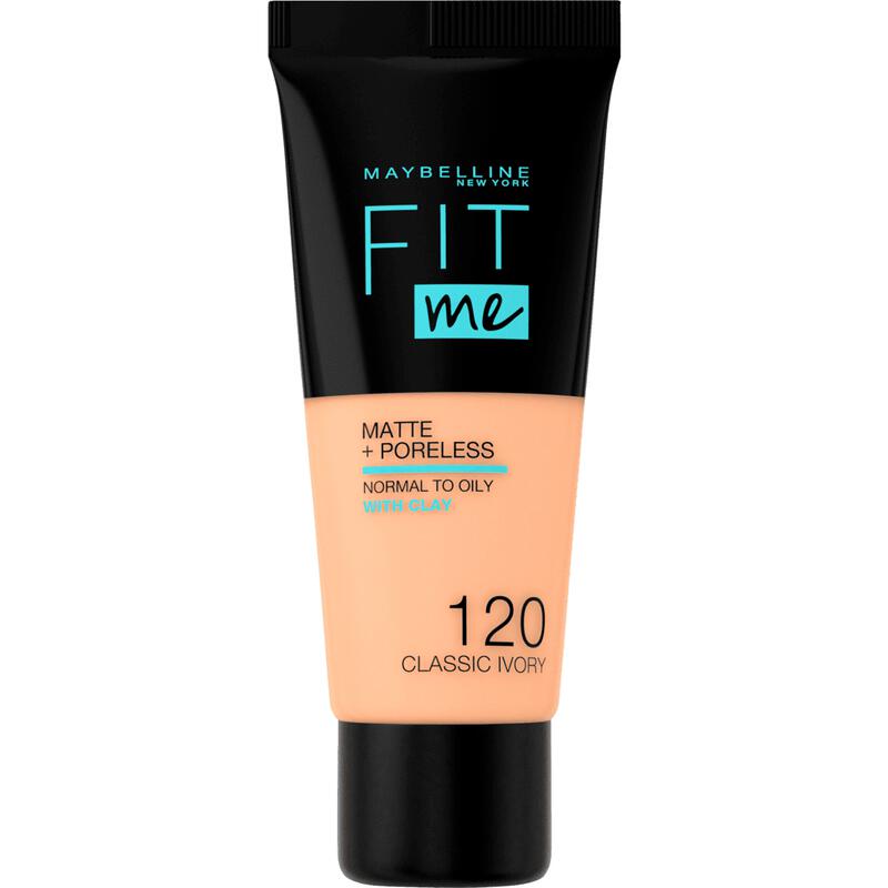 Maybelline New York Fit Me Matte+Poreless Foundation 120 Classic Ivory 30 ML
