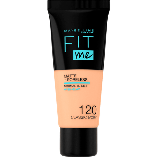 Maybelline New York Fit Me Matte+Poreless Foundation 120 Classic Ivory 30 ML