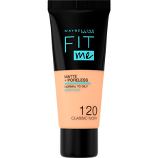 Maybelline New York Fit Me Matte + Poreless Foundation 120 Classic Ivory 30 ML