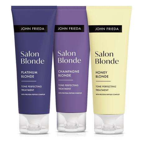 John Frieda Salon Blonde Tone Perfecting Treatment Honey Blonde 120 ML