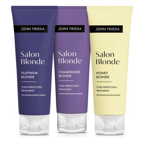 John Frieda Salon Blonde Tone Perfecting Treatment Honey Blonde 120 ML