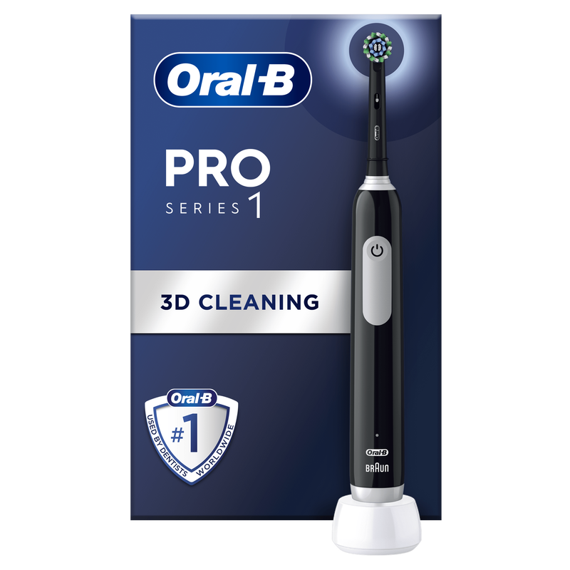 Oral-B Pro 1 Zwart Elektrische Tandenborstel