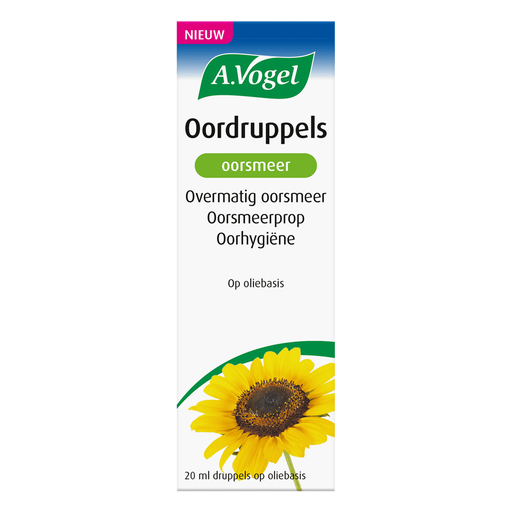 A.Vogel Oordruppels oorhygiëne Reinigt de Gehoorgang Druppels 20 ML