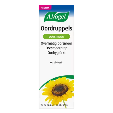 A.Vogel Oordruppels oorhygiëne Reinigt de Gehoorgang Druppels 20 ML