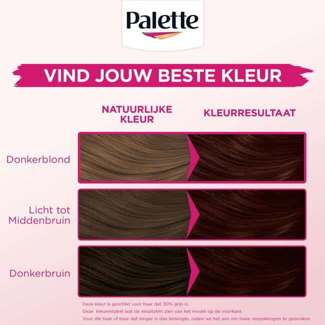 Poly Palette Perfecte Gloss Color Haarverf 468 Subtiel Mahonie