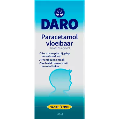Daro Kind Paracetamol Vloeibaar 100 ML