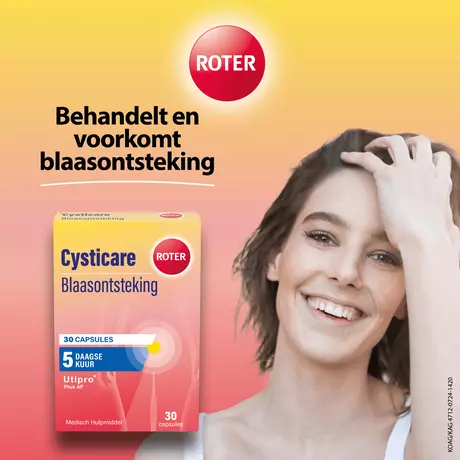 Roter Cysticare Utipro Plus AF Capsules 30 stuks
