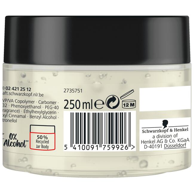 Taft Styling Gel Extreme Freezing Gel 250 ML