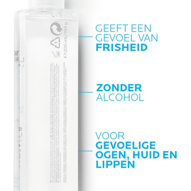 La Roche-Posay Fysiologisch Micellair Reinigingswater Gevoelige Huid 200 ML
