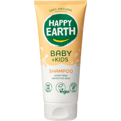 Happy Earth 100% Natuurlijke Baby & Kids Zeepvrije Shampoo 200 ML