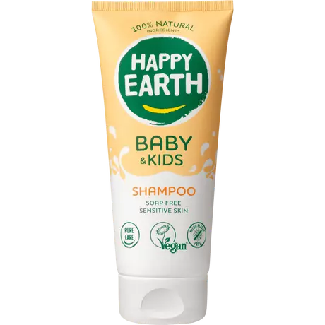 Happy Earth 100% Natuurlijke Baby & Kids Zeepvrije Shampoo 200 ML