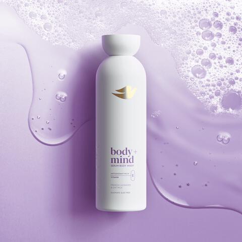 Dove Body+Mind Lavender & Oat Milk Body Wash 350 ML