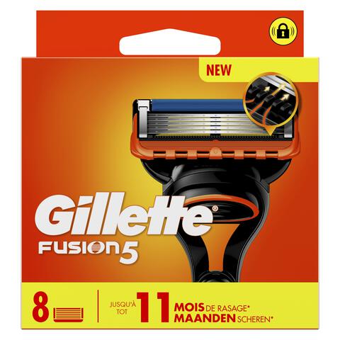 Gillette Fusion5 Navulmesjes 8 stuks
