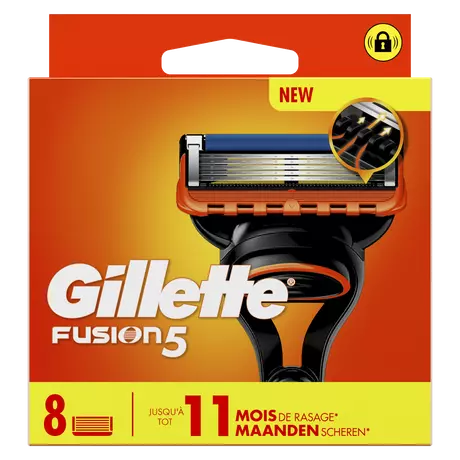 Gillette Fusion5 Navulmesjes 8 stuks
