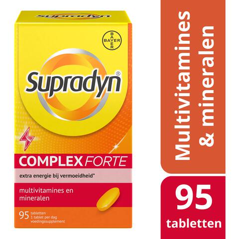 Supradyn Complex Forte Multivitamine Voor Extra Energie 95 Tabletten