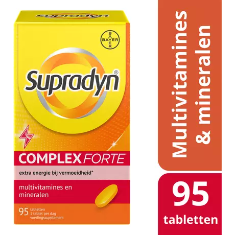 Supradyn Complex Forte Multivitamine Voor Extra Energie 95 Tabletten