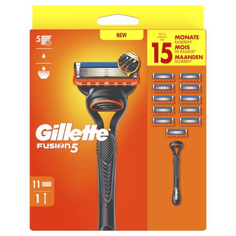 Gillette Fusion5 Scheersysteem Met 11 Navulmesjes