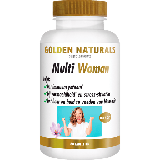 Golden Naturals Multi Woman Tabletten 60 stuks