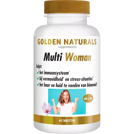Golden Naturals Multi Woman Tabletten 60 stuks