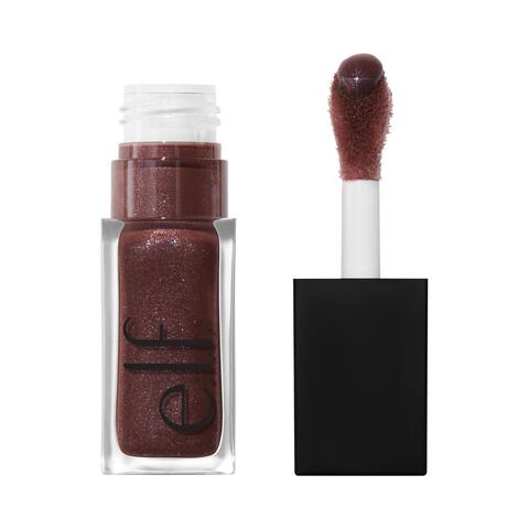 e.l.f. Glow Reviver Plumping Lip Oil Espresso Tonic