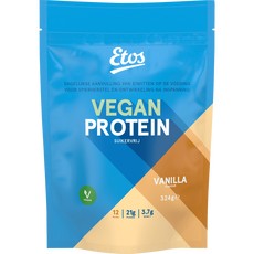 Etos Vegan Protein Eiwitpoeder Vanilla 324 GR