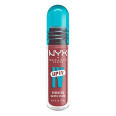 NYX Professional Make Up Lip IV Hydraterende Lipgloss + Stain 17 Petal Pourin Roze