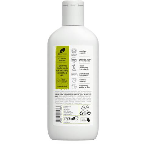 Dr. Organic Tea Tree Body Wash 250 ML
