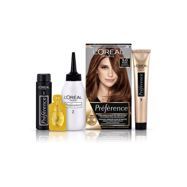 L'Oréal Paris Préférence Permanente Haarverf 5 Bruges