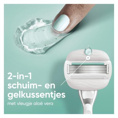 Gillette Venus ComfortGlide Sensitive Navulmesjes 3 Stuks