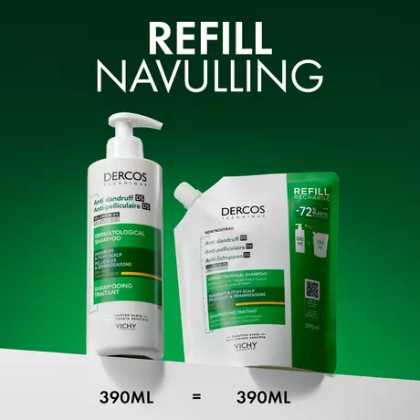 Vichy Dercos Anti-Roos DS Shampoo DH Navulling 390 ML