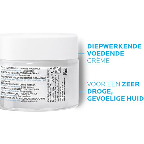 La Roche-Posay Nutritic Intense Crème Droge Huid 50 ML