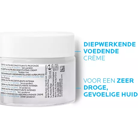 La Roche-Posay Nutritic Intense Crème Droge Huid 50 ML