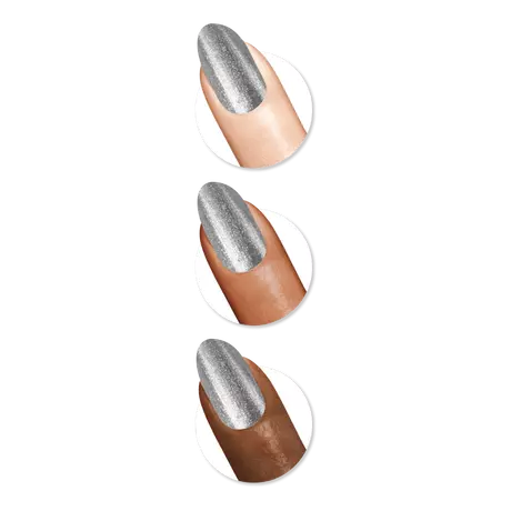 Sally Hansen Insta-Dri Chrome Nagellak Zilver 126 Steel the Show