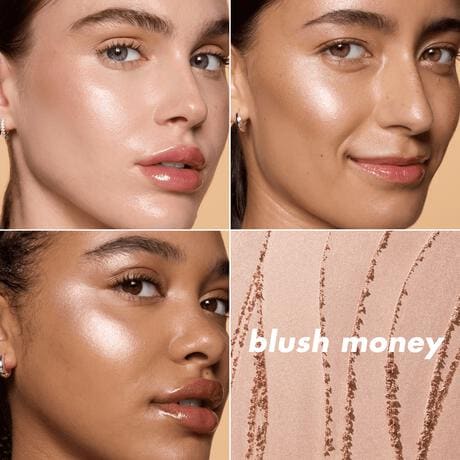 e.l.f. Halo Glow Silky Powder Highlighter Blush Money