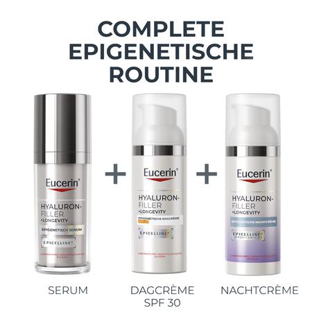 Eucerin Hyaluron-Filler + Longevity Epigenetisch Anti-Age Nachtcrème 50 ML