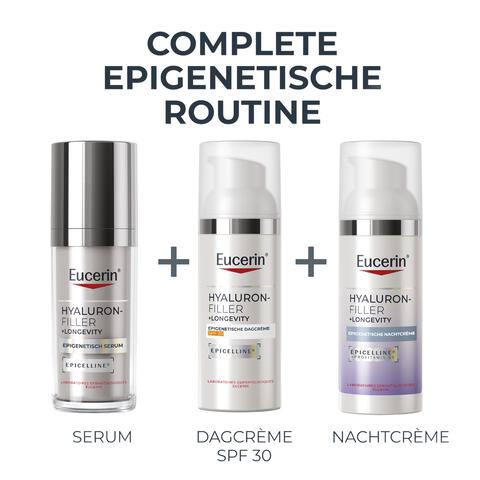 Eucerin Hyaluron-Filler + Longevity Epigenetisch Anti-Age Nachtcrème 50 ML