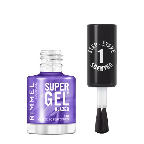 Rimmel London Super Gel Scented Glazed Nails nagellak 120 Glazed To Perfection 12 ML