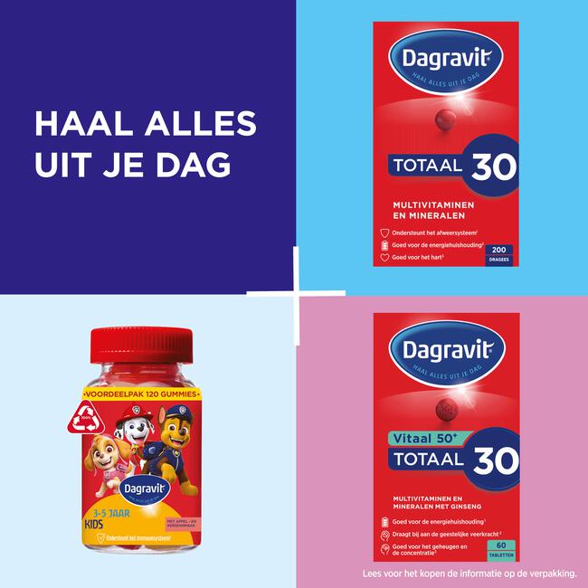 Dagravit Totaal 30 200 dragees